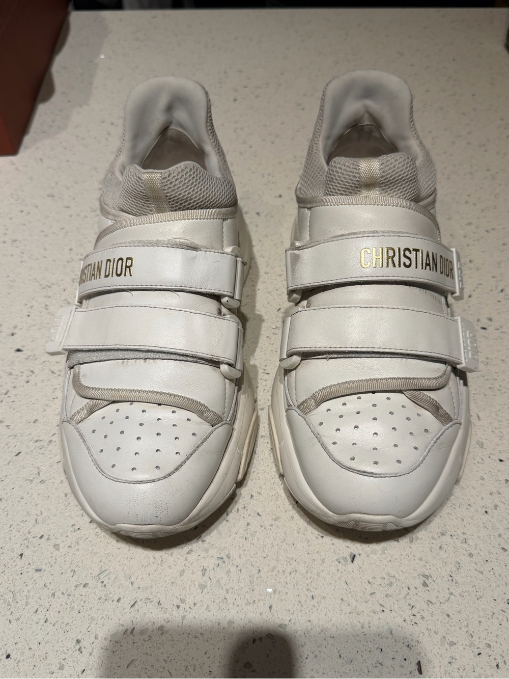 ❌SOLD❌ Dior White Logo Insole Print sneakers - Picture 2 of 10
